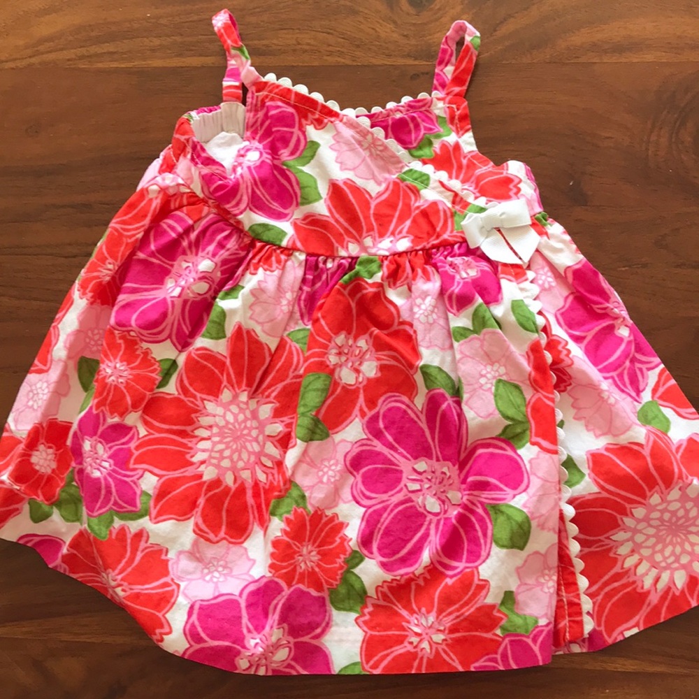 Floral print dress